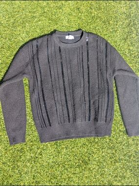 Calvin Klein Sweater With Black Sequin Detailing